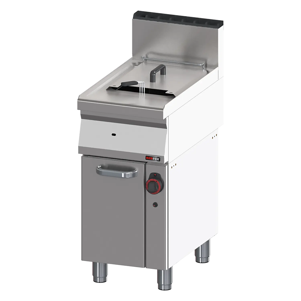 RM Gastro Gasfritteuse 0,8 kW/l, 15 lmit Unterbau / REDFOX - FE 70/40 G