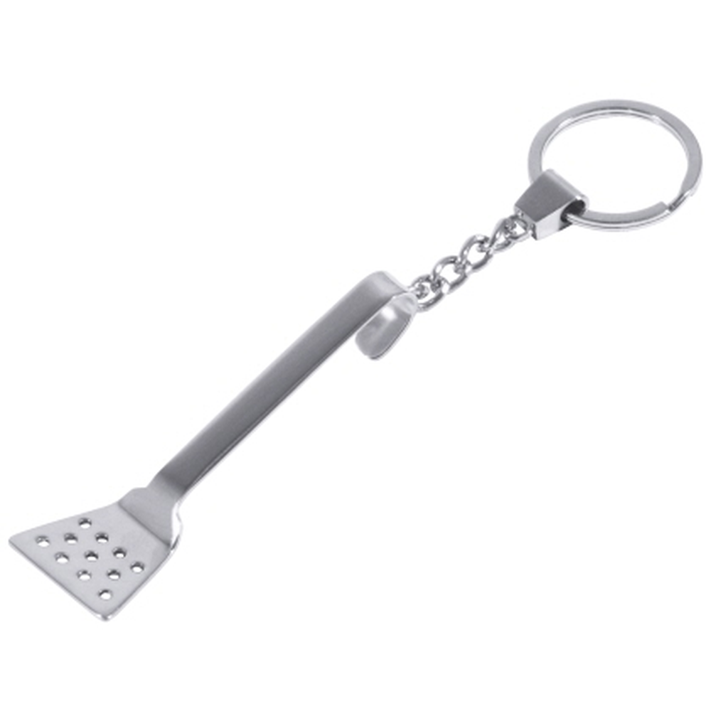 Contacto Schlüsselanhänger Bratenwender mit Kette und Ring