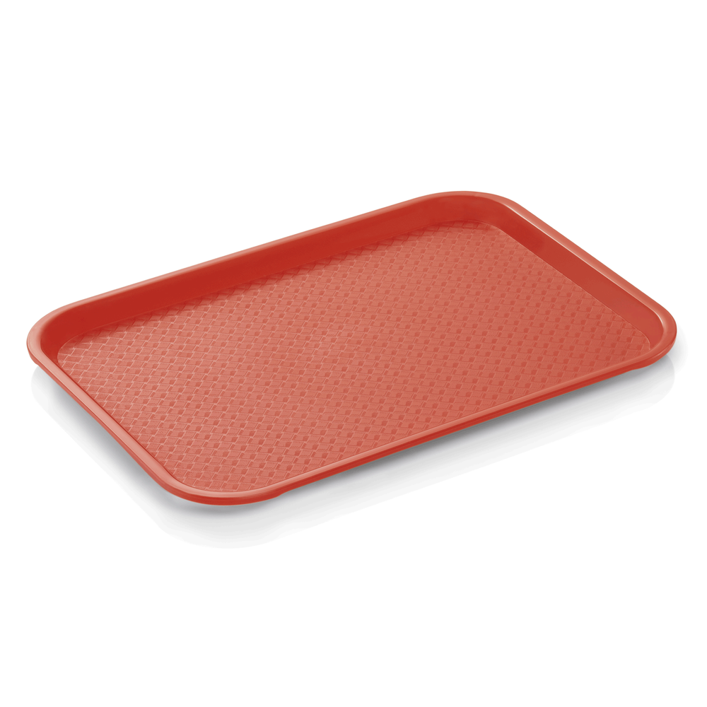 WAS Tablett, 45,3 x 35,5 cm, rot, Polypropylen Tray 95