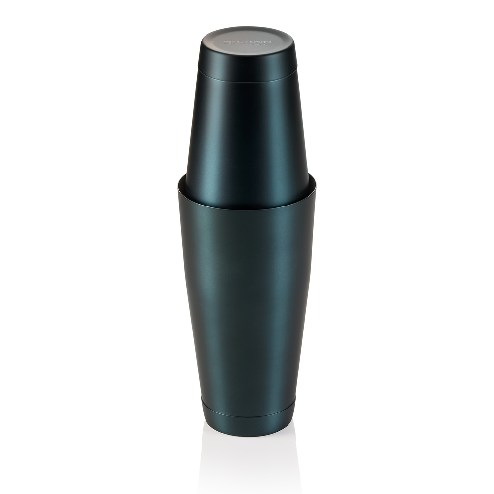 WAS Shaker Tin Tin NOCTURN, 0,8 ltr., Ø 9 cm, blau matt - HLC, Chromnickelstahl 