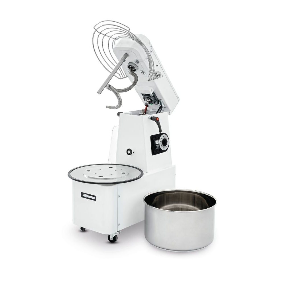 Knetmaschine, Rührwerk, Schneidwerk, Küchenmaschine, Metallbehälter