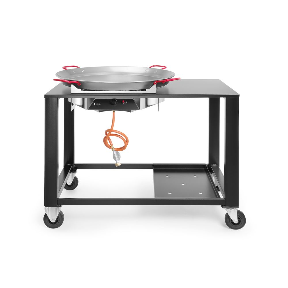 Grillpfanne, Kochplatte, Ofenwagen, Edelstahl, Cateringwagen