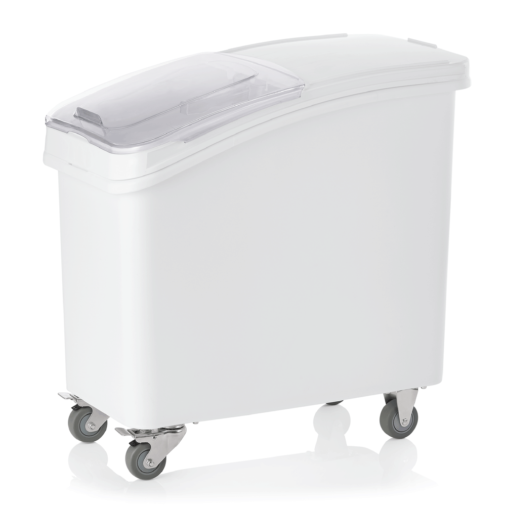 WAS Lebensmittelbehälter, 81 ltr., 80 x 35 x 63 cm, Polyethylen, Polycarbonat