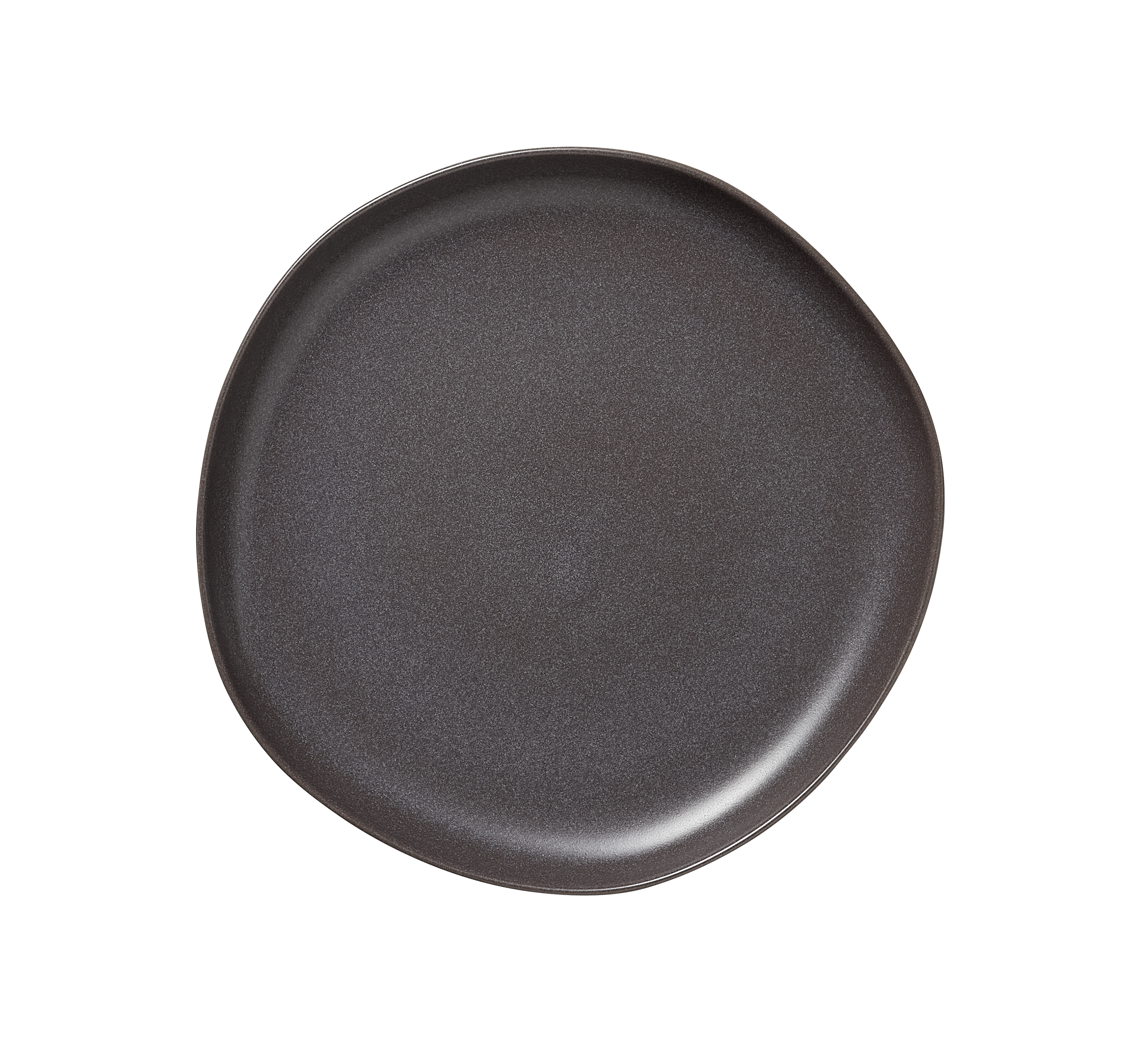 WAS Teller Set ROCKZZERO, flach, Ø 28 cm, Set á 6 Stück, stone grey, Steinzeug