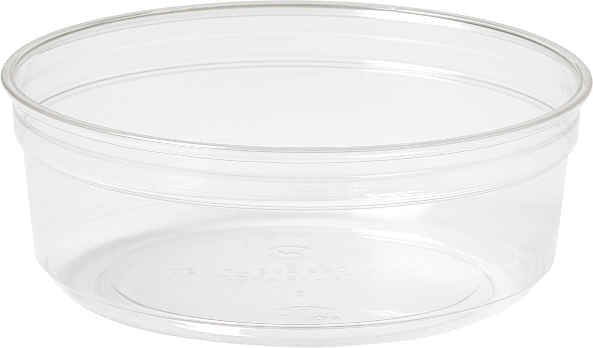 Duni Deli-Schale Crystal 250ml, rPET 116 x 116 x 44 mm
