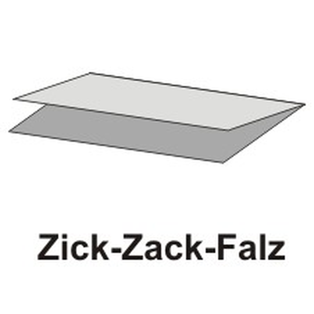 Papstar Blatt Handtuchpapier V-Falz 23 cm x 25 cm natur Zick Zack, 1-lagig