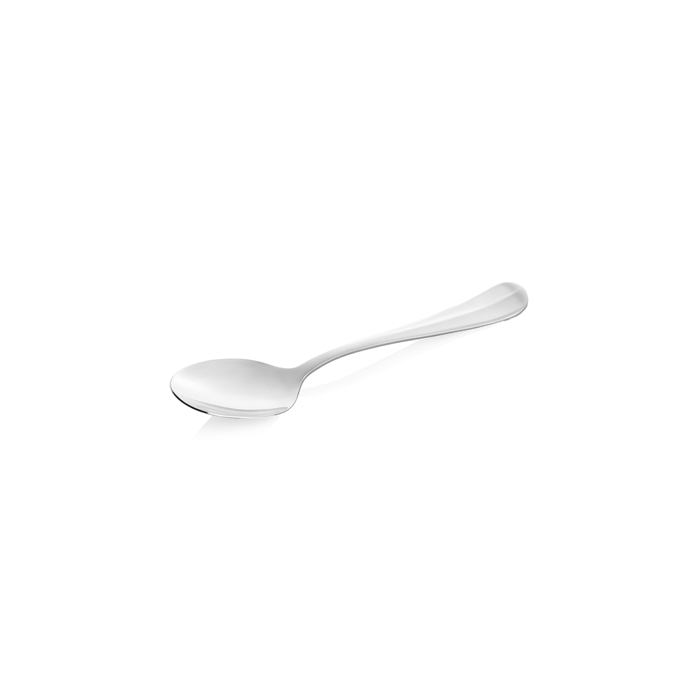 WAS Dessertlöffel BAGUETTE, 18,5 cm, Set á 12 Stück, Chromnickelstahl 18/10