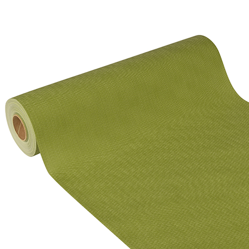 PAPSTAR stoffähnlich, Vlies soft selection plus 24 m x 40 cm oliv