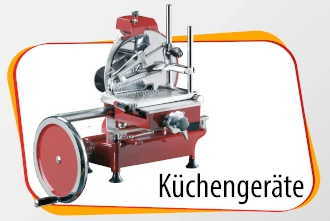 Küchengerät, Dampfbäcker, Metallgehäuse, Grillmesser, Roter Antrieb