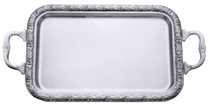 Contacto Tablett, rechteckig 55 cm mit Griffen