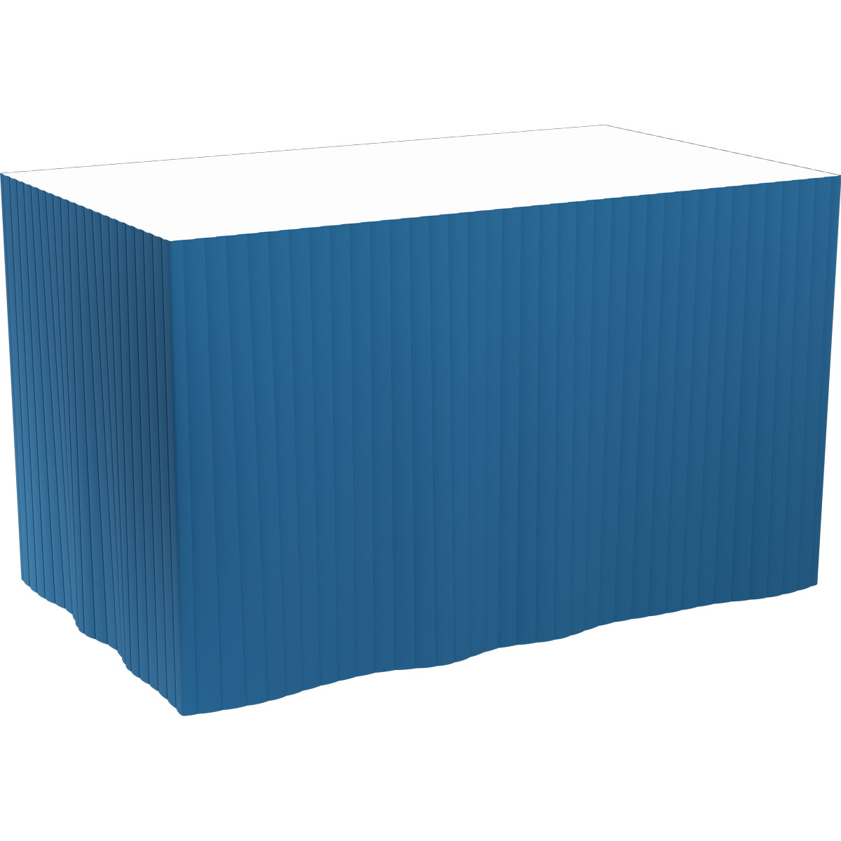 Duni Dunicel-Tableskirts, selbstklebend 72 cm, 5 Abschnitte à 4 m dunkelblau