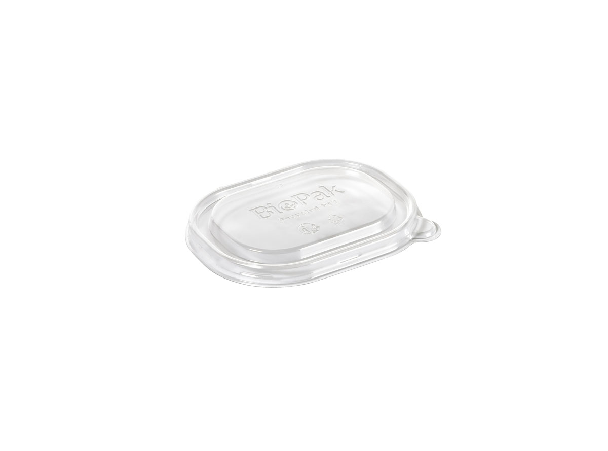 Duni LID BRICK MINI RPET TRANSP. 150/250ML 113 x 86 x 11 mm