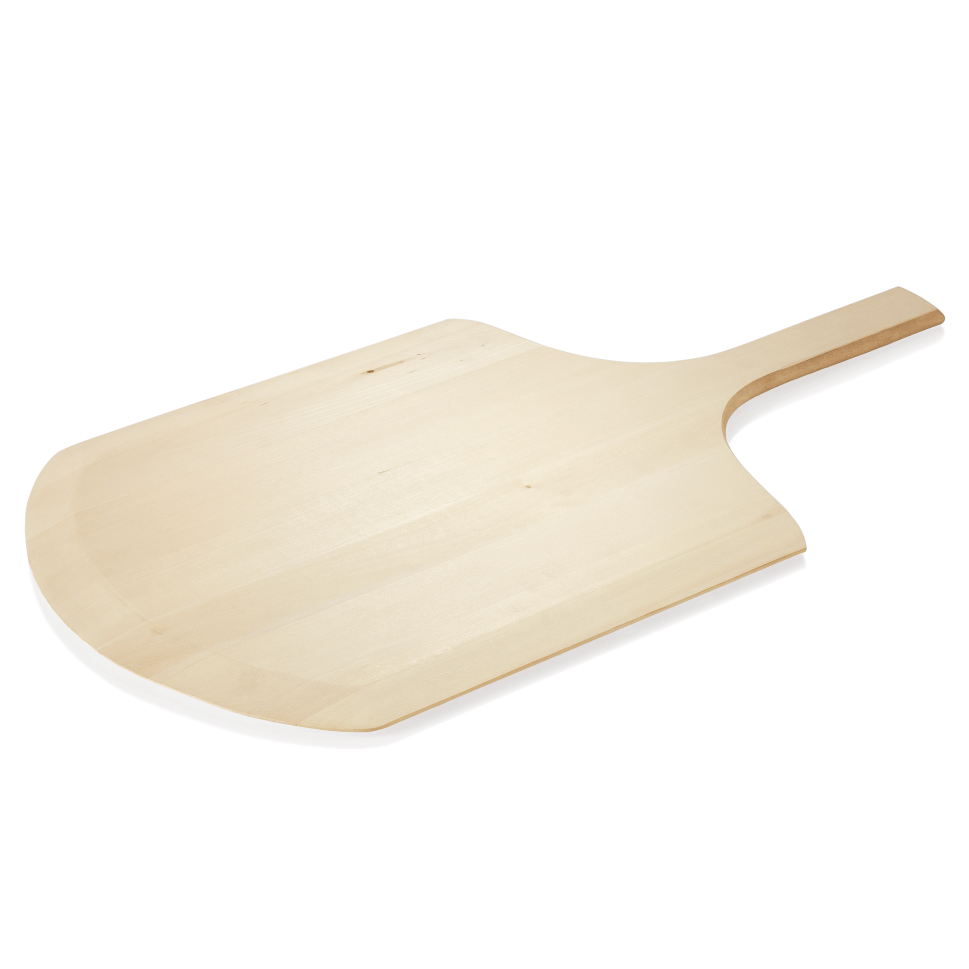 WAS Pizzaschaufel/Flammkuchenbrett, 61 cm, Schaufel 40 x 36 cm, Holz