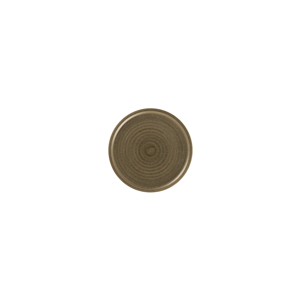 RAK Teller flach coup - dark brown Ø 16.2 cm / Ht. 2 cm