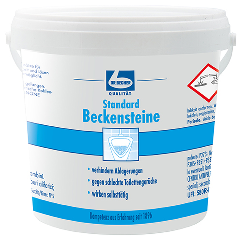 Papstar "Dr. Becher" Beckensteine standard rund Ø 2,8 cm