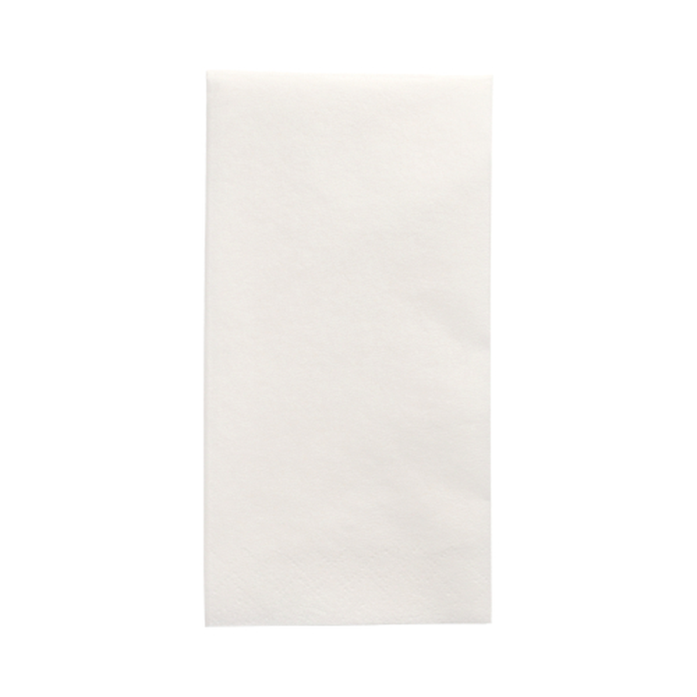Papstar Servietten, 2-lagig 1/8-Falz 33 cm x 33 cm weiss