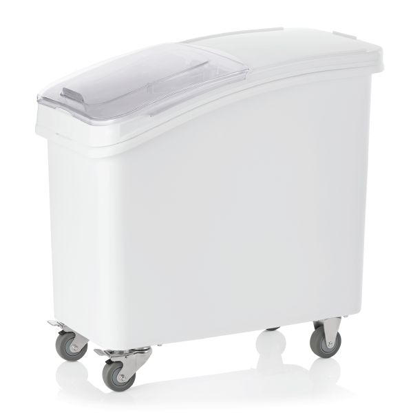 WAS Zutaten-/Lagerbehälter mit Polycarbonat Deckel, 120 ltr., Polyethylen