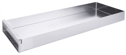 Contacto Schnittkuchenblech 58x20x5 cm Aluminium, mit Vorsatzschiene
