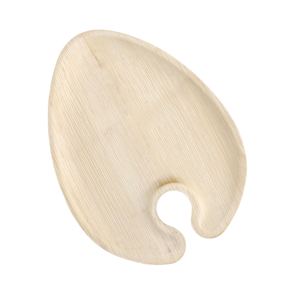 Papstar Cater Plates Palmblatt "pure" oval 1,3 cm x 18 cm x 23,5 cm
