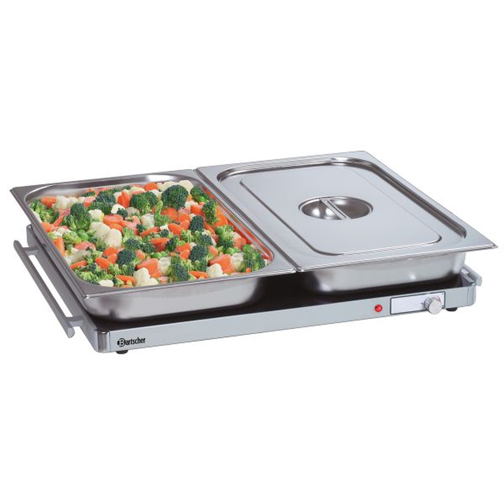 Bartscher Elektro-Warmhalteplatte für GN 2/1