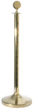 Contacto Absperrpfosten, goldfarben