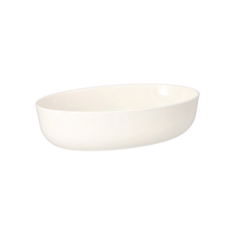 Papstar Mehrweg-Schalen oval 900 ml 5,5 cm x 13,5 cm x 20,5 cm weiss "Cella"
