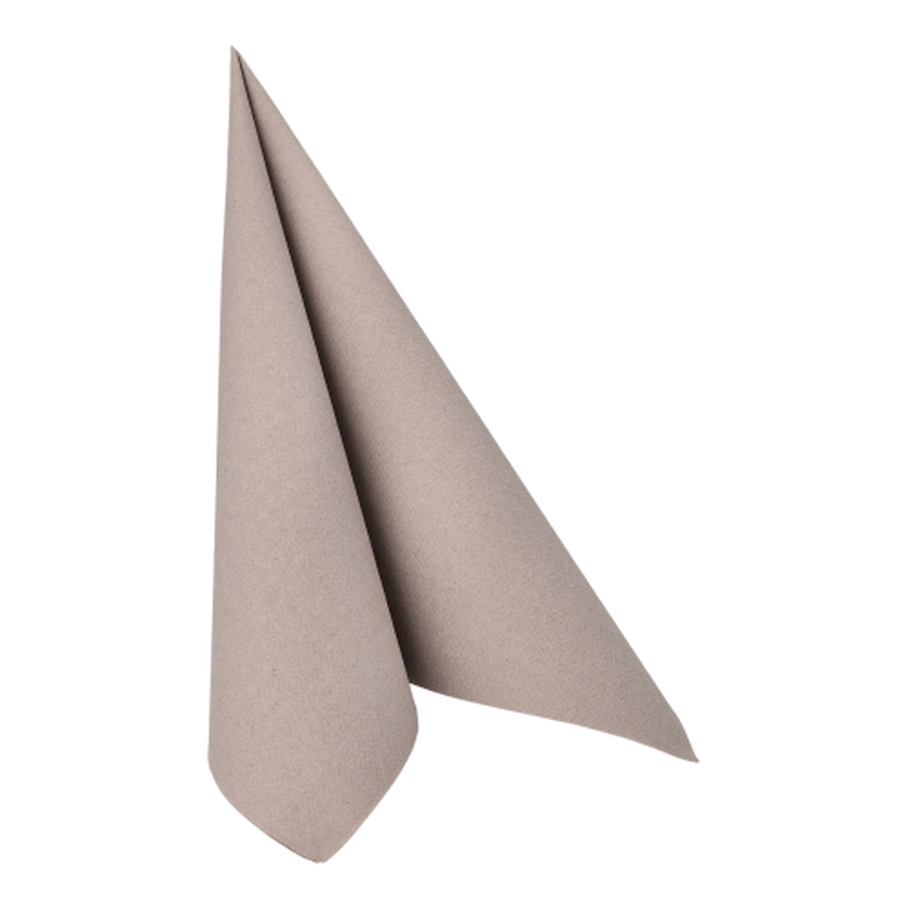 Papstar Servietten "ROYAL Collection" 1/4-Falz 40 cm x 40 cm grau