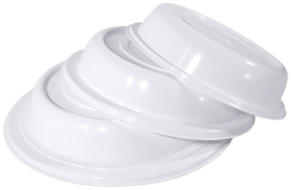 Contacto Tellerglocke 28 cm weiß