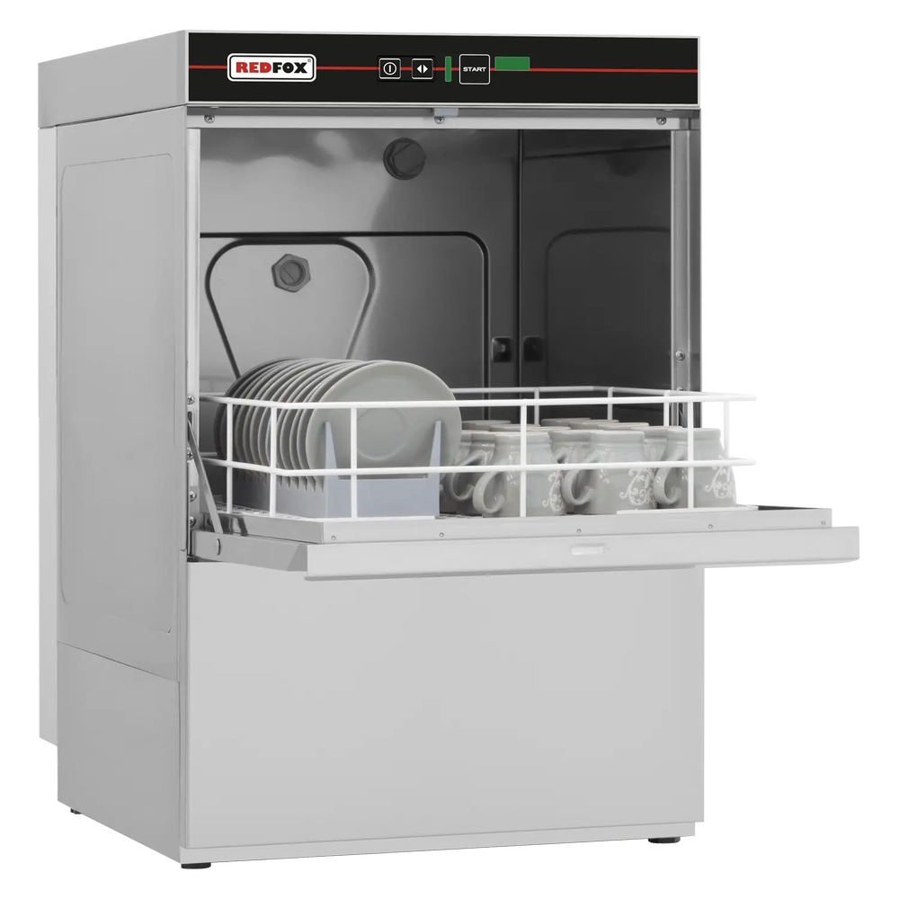 RM Gastro Geschirrspülmaschine einwandig 39x39 - 230 V / REDFOX - QQI 42