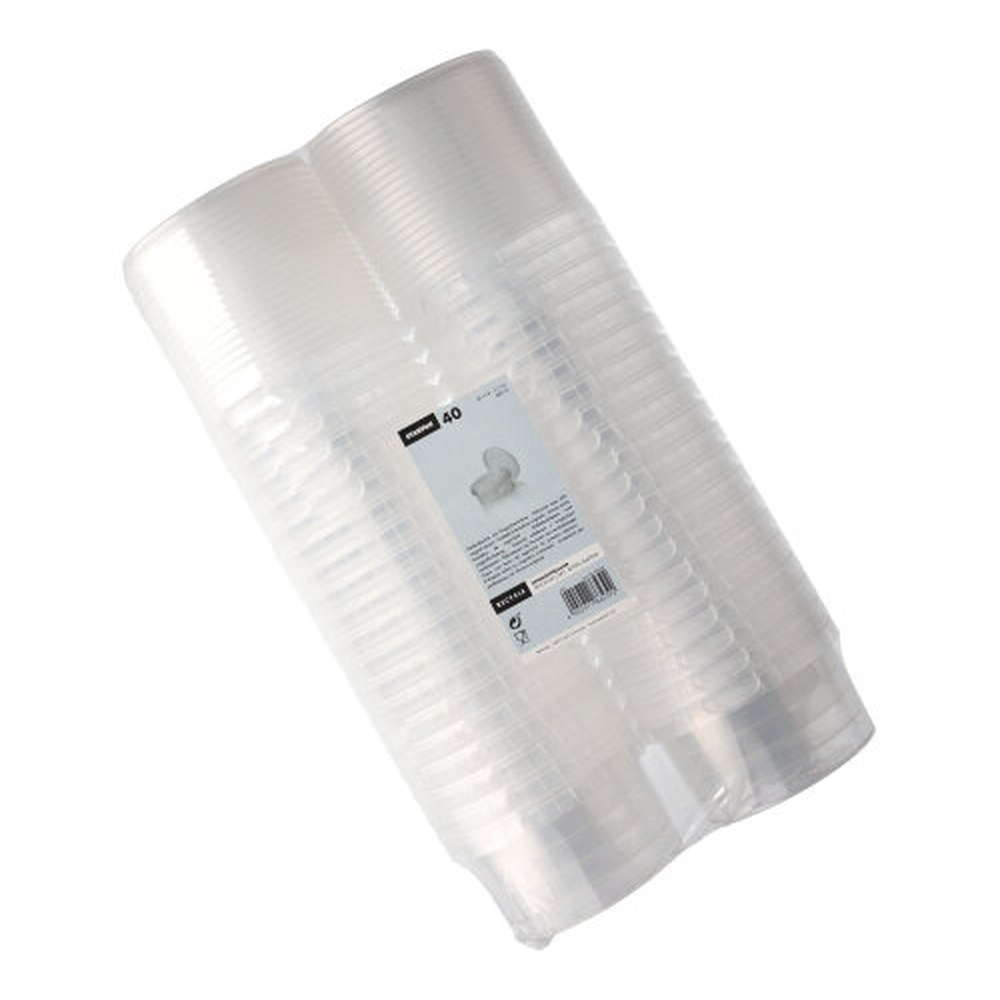 PAPSTAR Feinkostbecher, PP 480 ml Ø 11,8 cm · 7 cm transparent mit Originalit