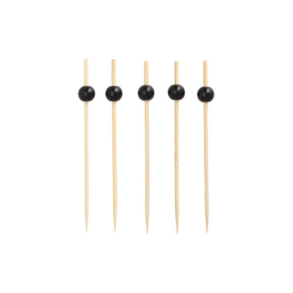 Papstar Fingerfood - Picker 12 cm "Black Pearl"
