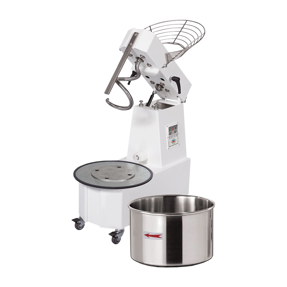 RM Gastro Teigkneter 2 Geschwindigkeiten abnehmbarer Behälter 15 l 400 V / RM - 
