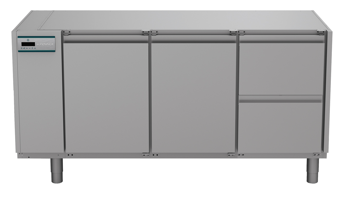 Nordcap Kühltisch, 3 Abteile CRIO HPO 3-7011