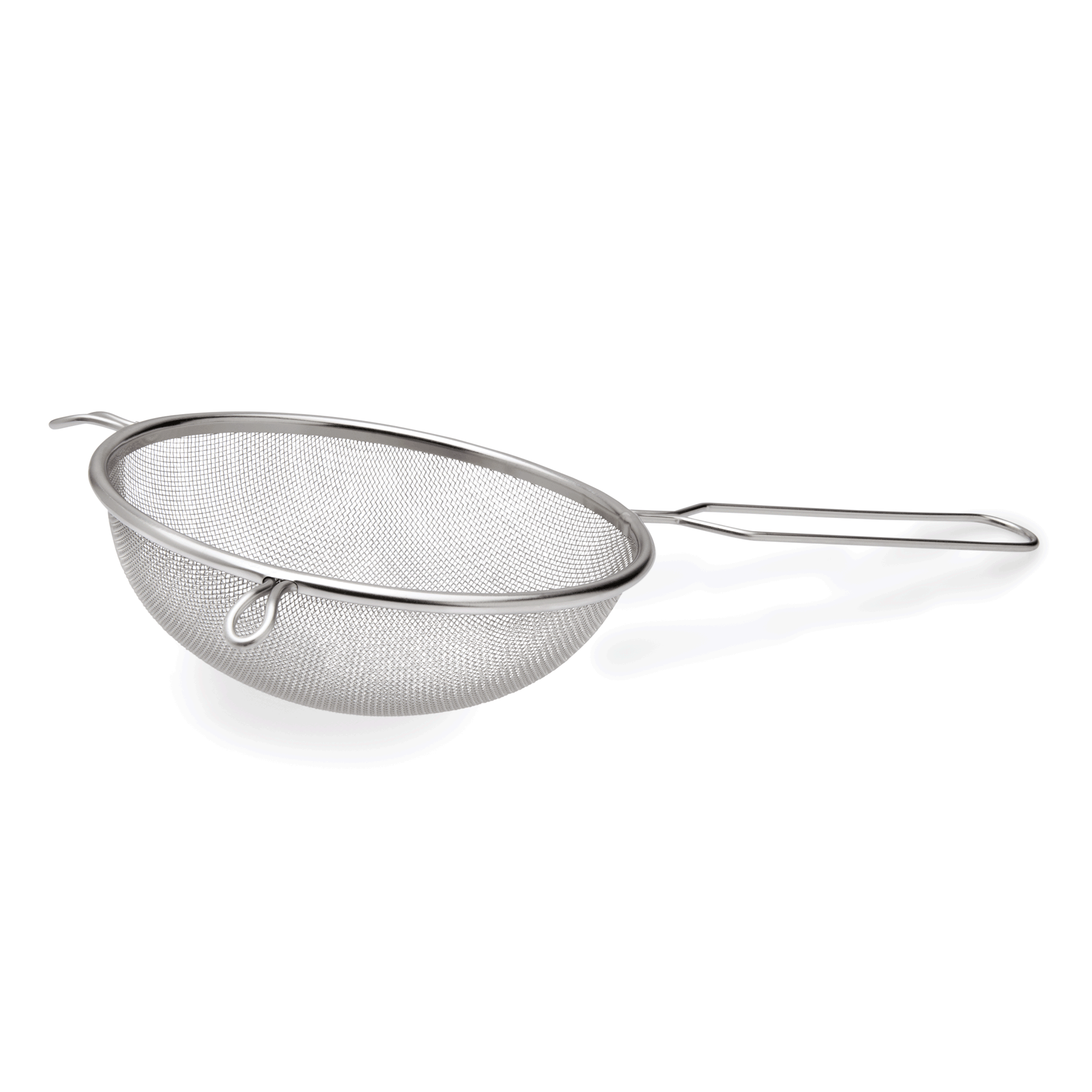 WAS Küchensieb Set, Ø 25 cm, Maschenweite 1,5 mm, Set á 4 Stück, Chromnickelstah