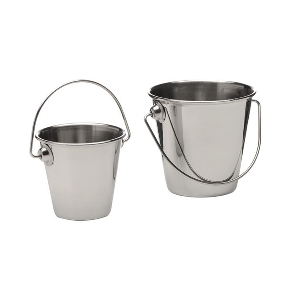 APS 4 Servier- / Saucen-Eimer oben Ø 7 cm, H: 6,5 cm , Edelstahl, 0,15 Liter