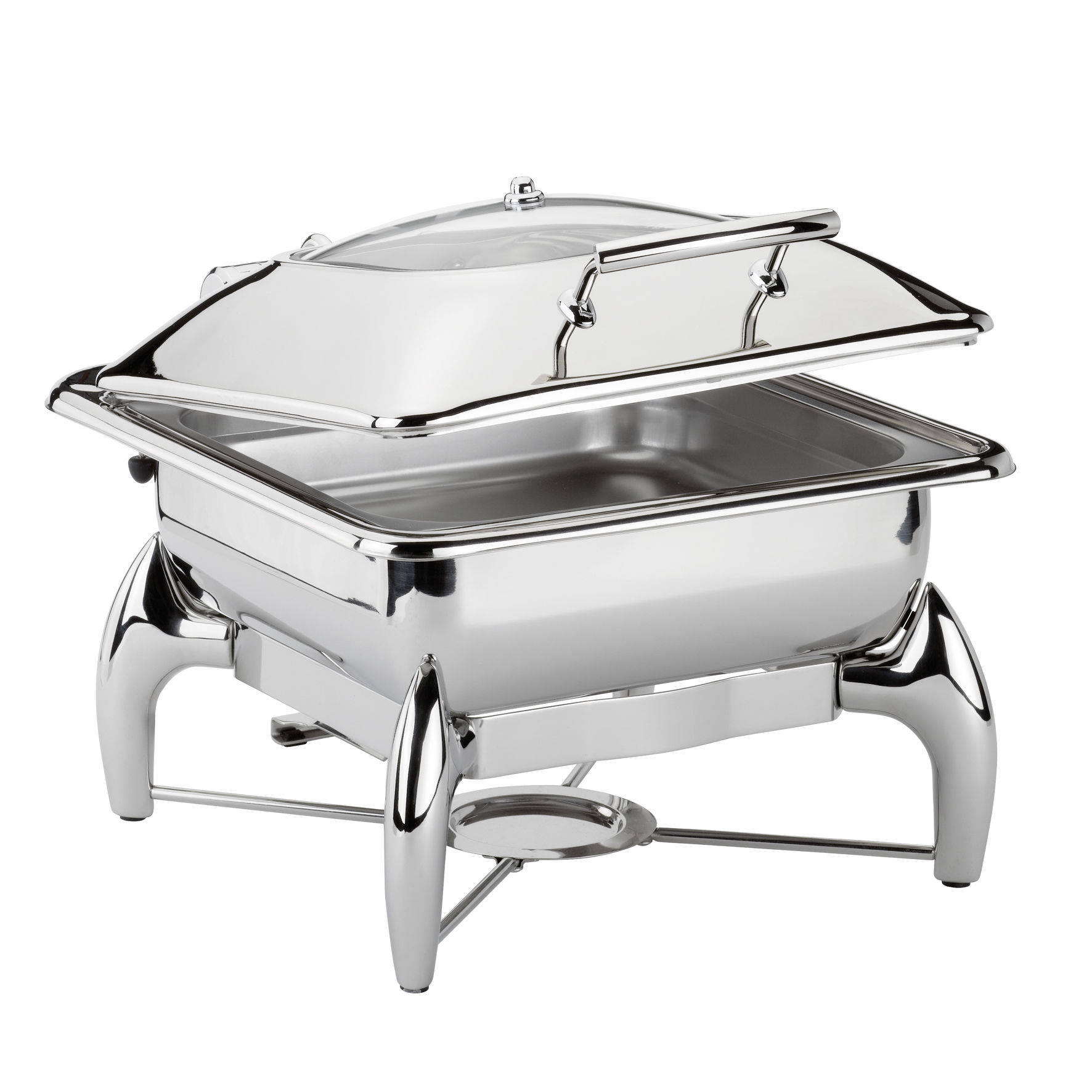 Spring Chafing Dish Station CBS CLASSIC WINDOW Ø 38 cm