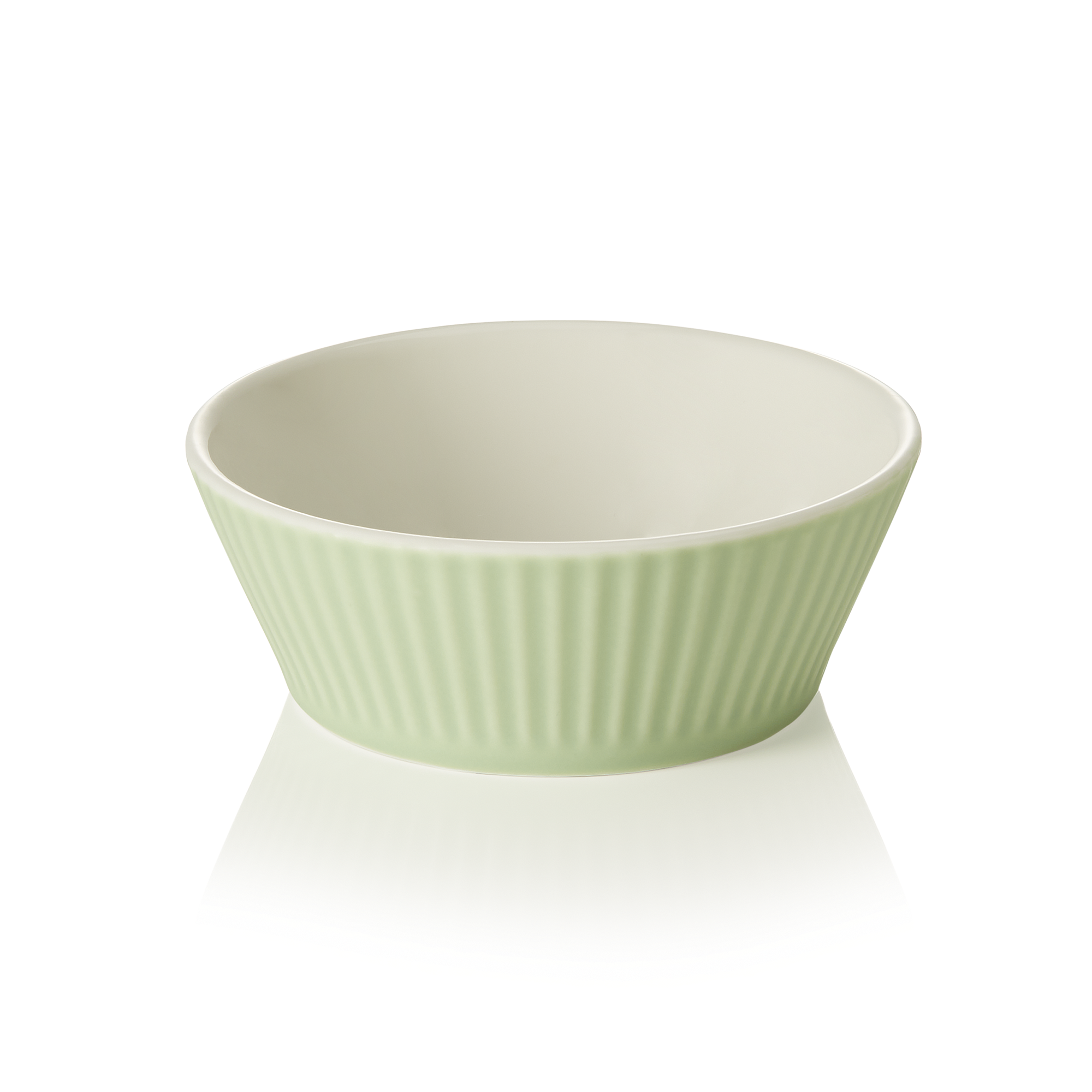 WAS Ragout Fin Set, Ø 9 cm, 200 ml, mint, Set á 6 Stück, Porzellan
