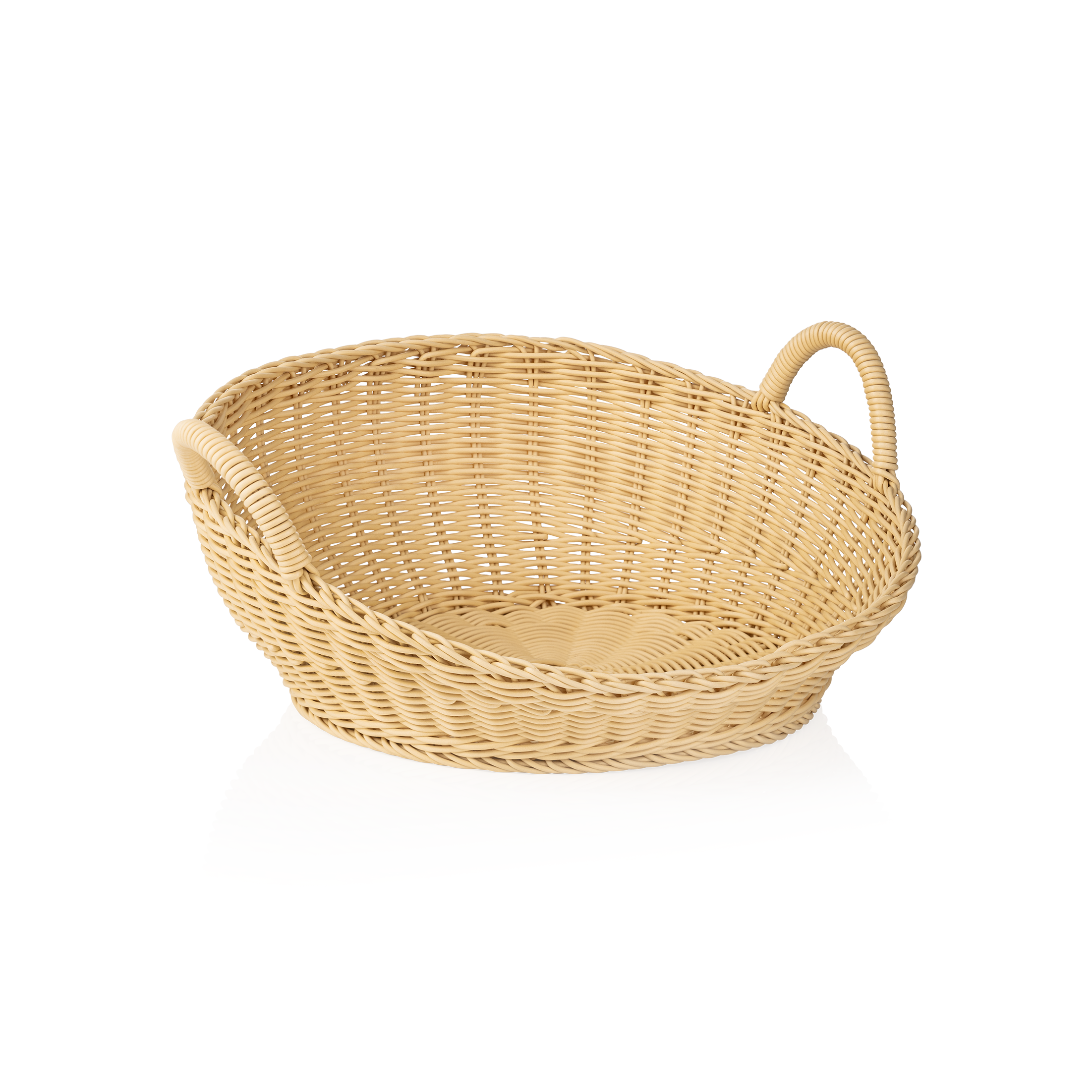 WAS Brötchenschütte mit Griff WEAVER PRO Systemkörbe, Ø 46 cm, Höhe 18,5/7,5 cm,