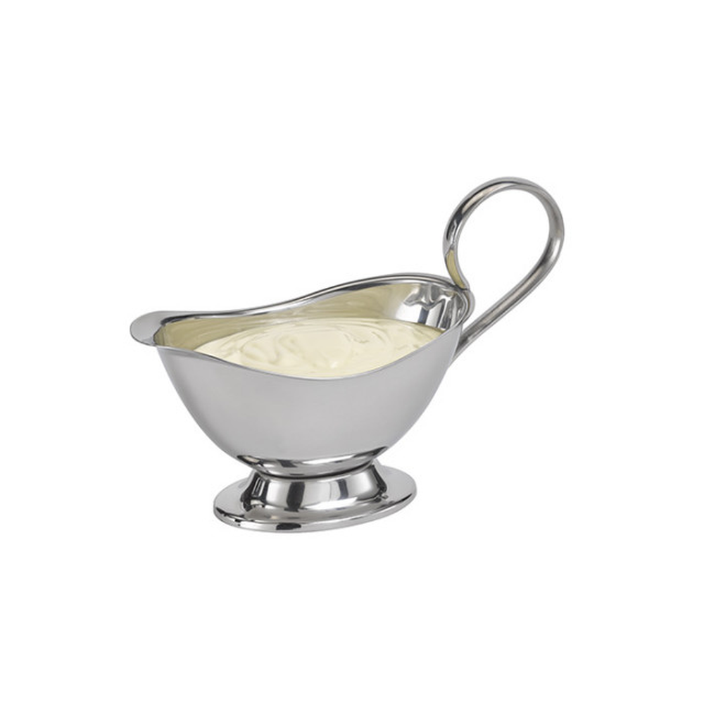 APS Sauciere 19 x 9 cm, H: 13 cm , 18/8 Edelstahl