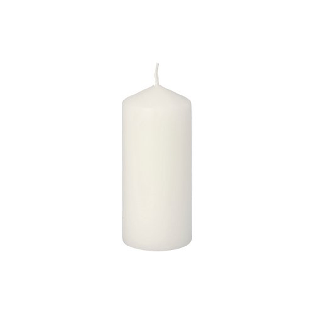 Papstar Stumpenkerzen Ø 40 mm · 90 mm weiss