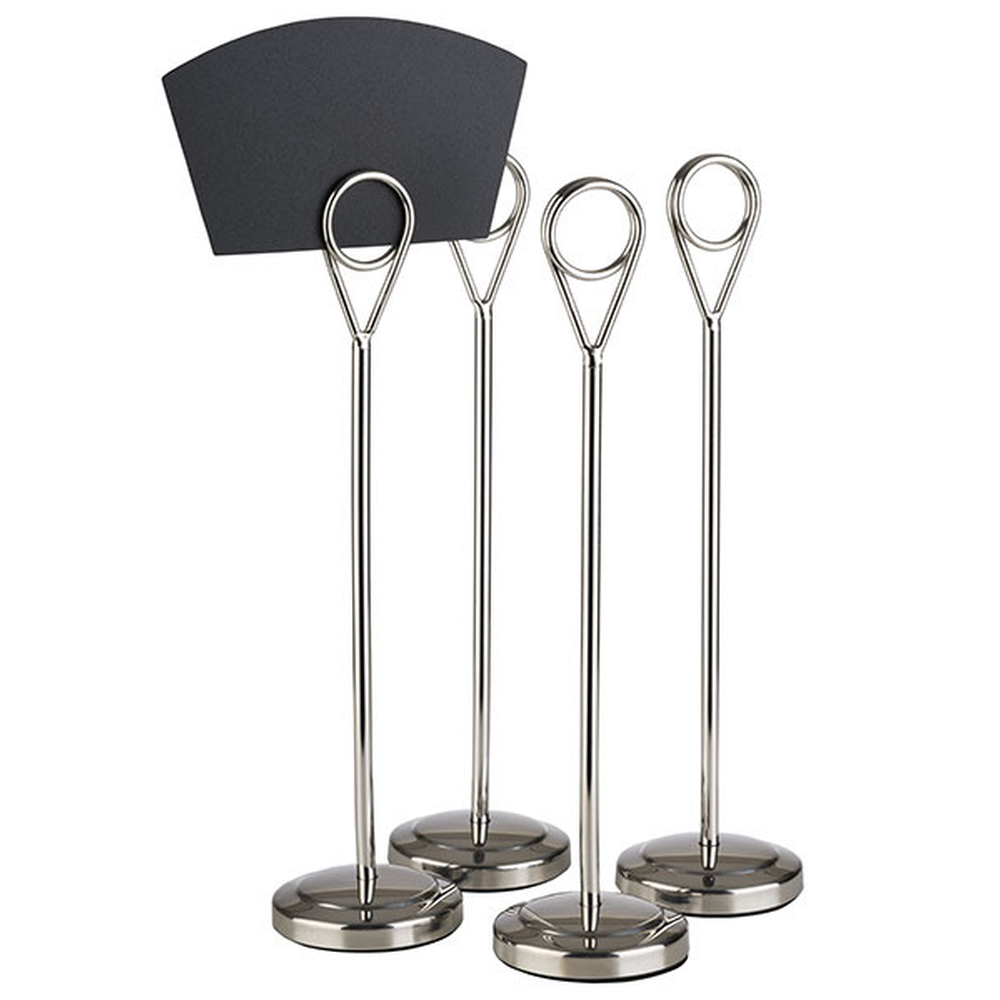 APS Kartenhalter, 4er Set Ø 5 cm, H: 20,5 cm