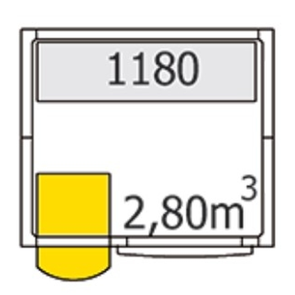 Nordcap Regalsystem Z 140-140 / 144-114