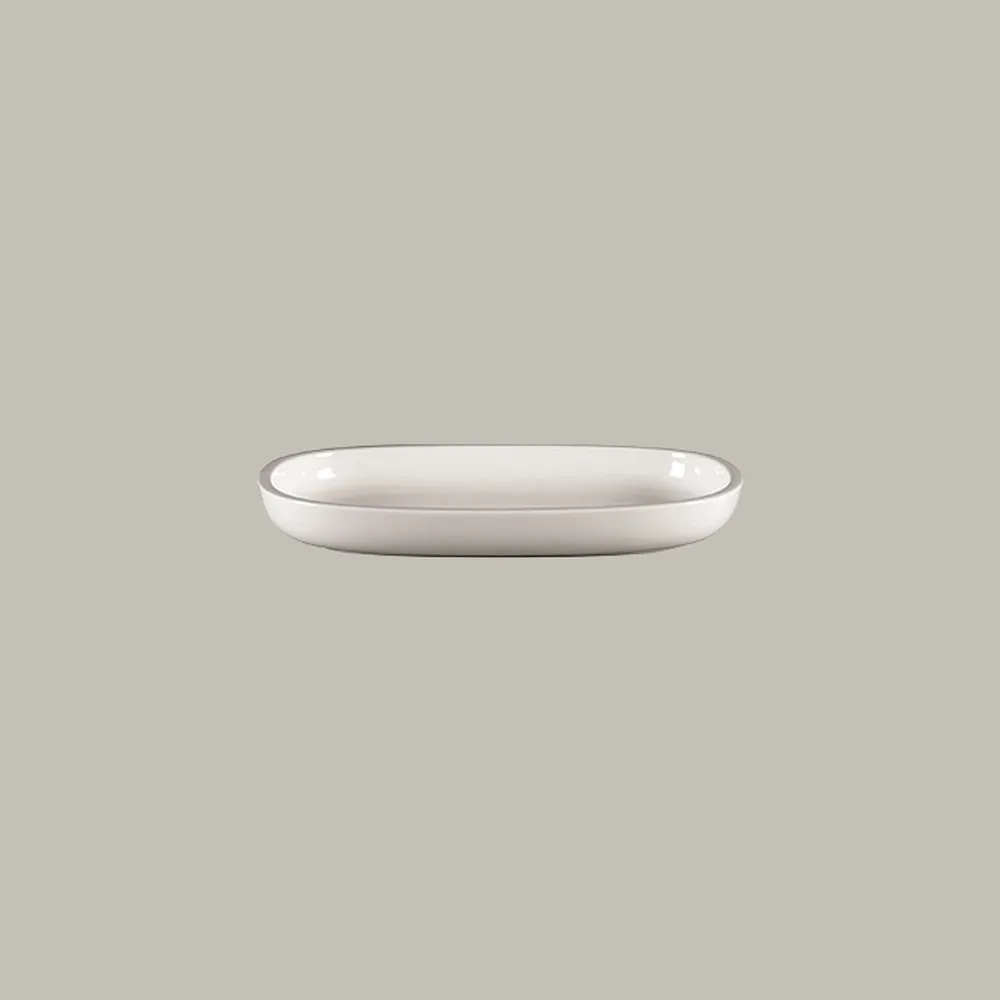 RAK Platte oval - white Serie: Ease L 23 cm / W 15 cm / Ht. 3.1 cm