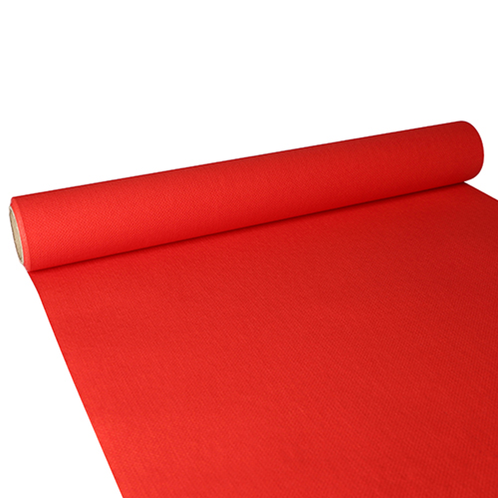 Papstar Tischläufer, Tissue "ROYAL Collection" 3 m x 40 cm rot