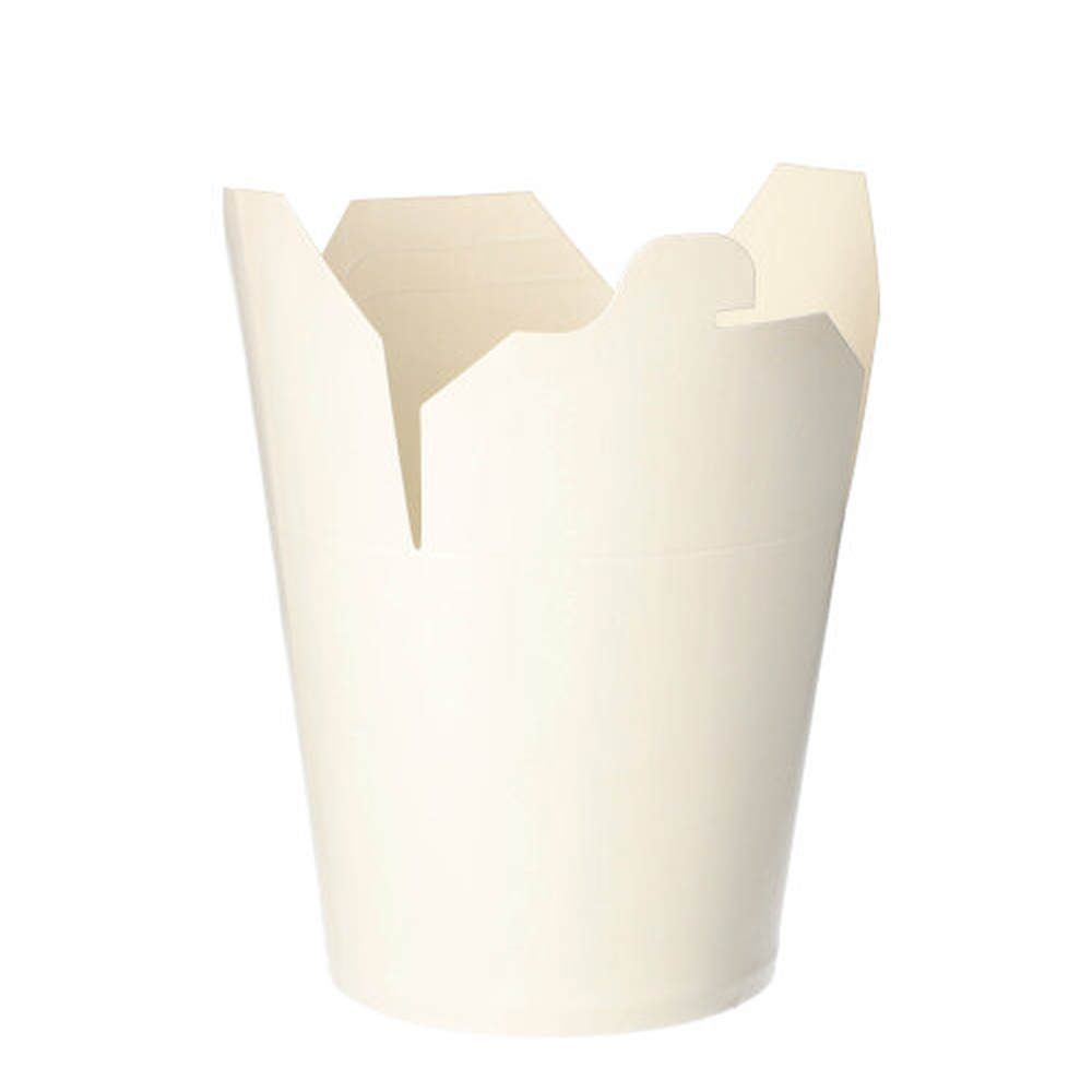 Papstar Snackboxen "ASIA" rund 750 ml 10,1 cm x 10 cm x 9,1 cm weiss