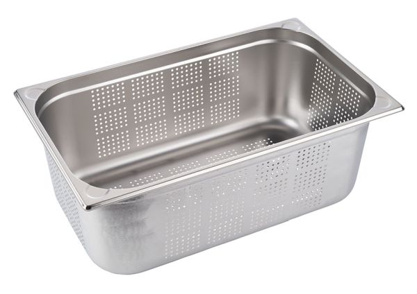 APS GN 1/1 Behälter, perforiert 53 x 32,5 cm, Tiefe: 200 mm , Edelstahl, 28 Lite