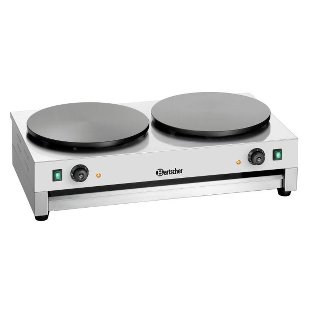 Bartscher Crêpe-Backgerät 2CP400 2 Platten