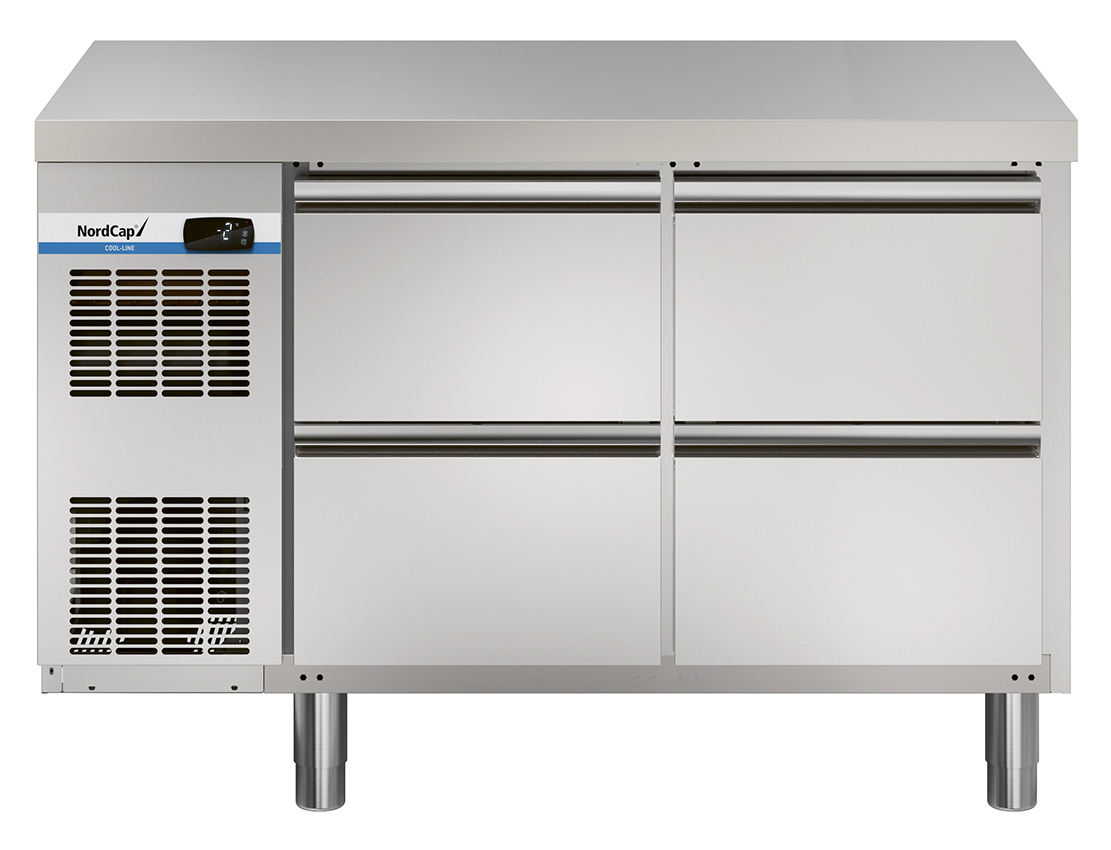 Nordcap COOL-LINE Kühltisch (2 Abteile) KT-CL 1241 4Z