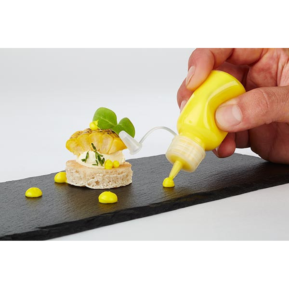 APS Quetschflasche -MINI-, 4er Set Ø 3 cm, H: 8,5 cm, 0,03 Liter , Polyethylen, 