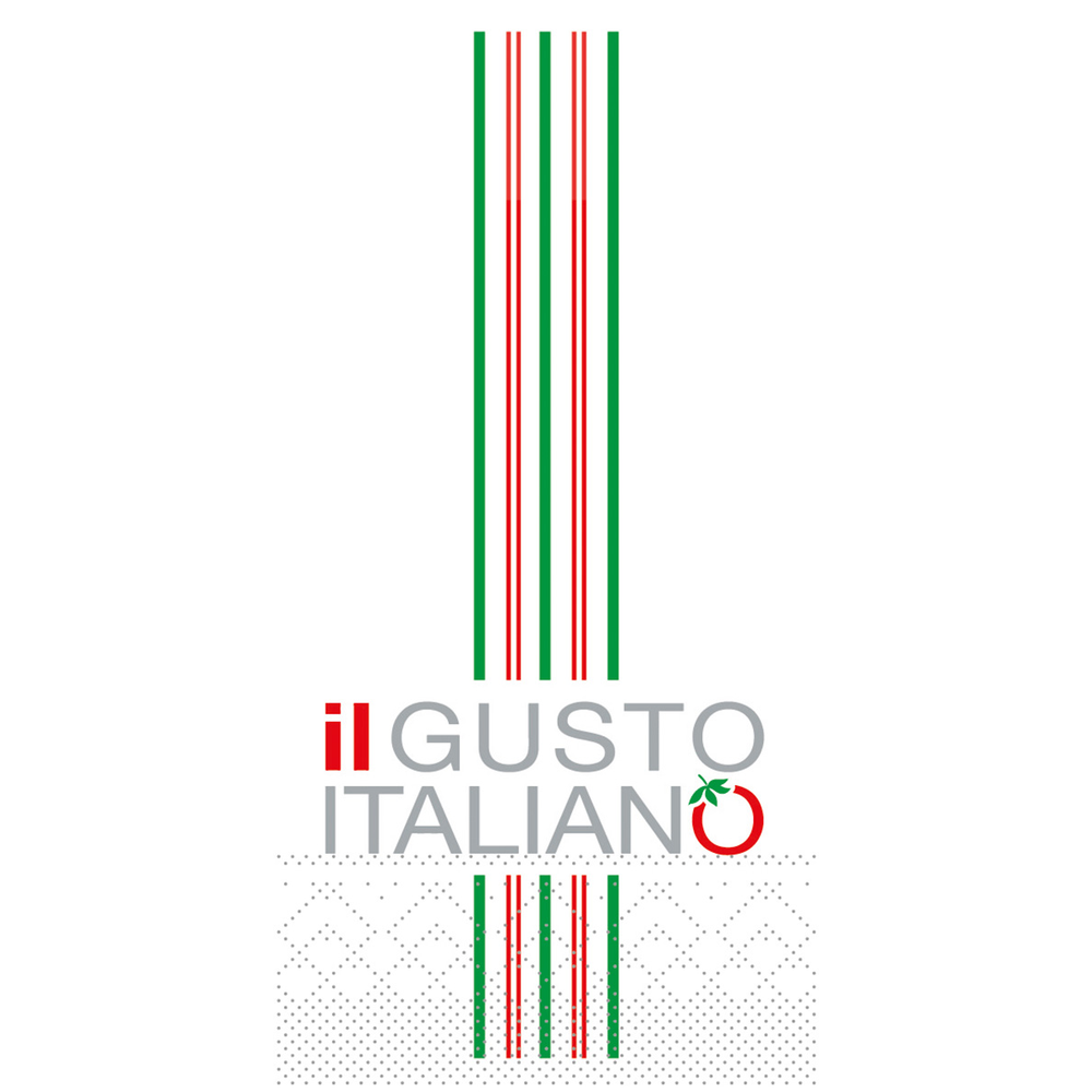 Mank Serviette Il Gusto Italiano 40 x 40 cm 1/8 Falz